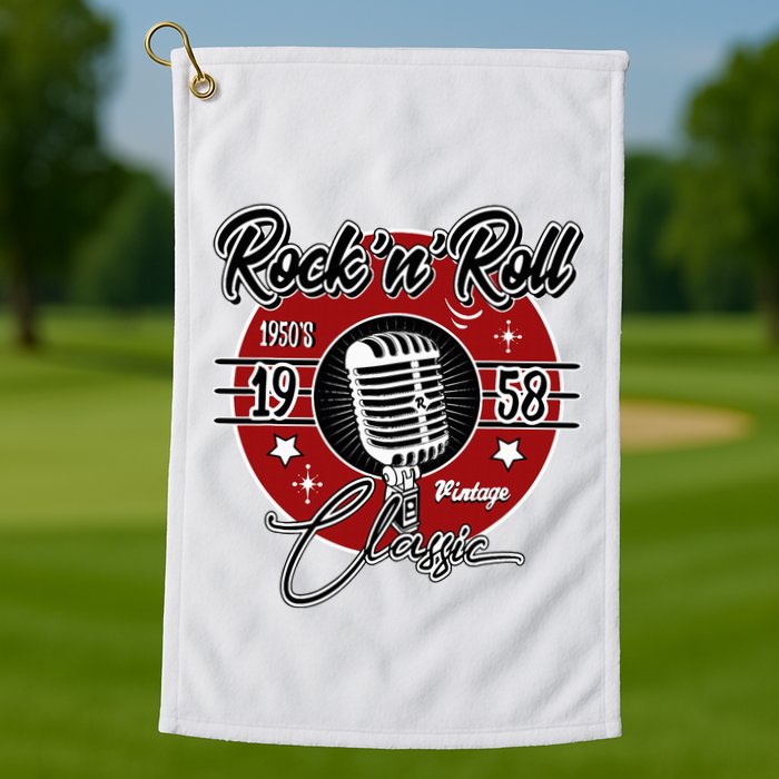 Sock Hop Clothes 50s Greaser Doo Wop Retro Rockabilly 1 Golf Towel