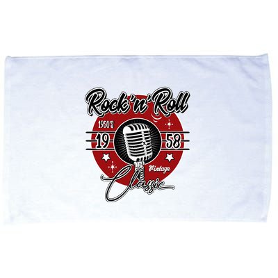 Sock Hop Clothes 50s Greaser Doo Wop Retro Rockabilly 1 Microfiber Hand Towel