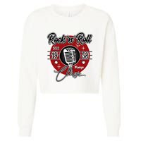 Sock Hop Clothes 50s Greaser Doo Wop Retro Rockabilly 1 Cropped Pullover Crew