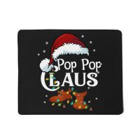 Santa Hat Christmas Costume Family Matching Pop Pop Claus Mousepad