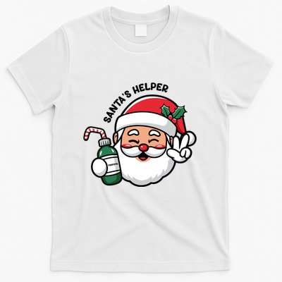 Santas Helper Christmas Holiday Xmas T-Shirt