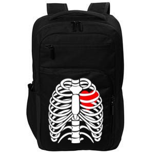 Skeleton Halloween Costume Gift Impact Tech Backpack