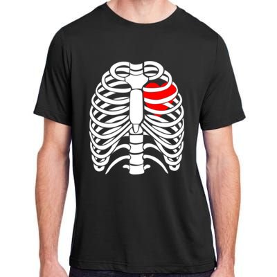 Skeleton Halloween Costume Gift Adult ChromaSoft Performance T-Shirt