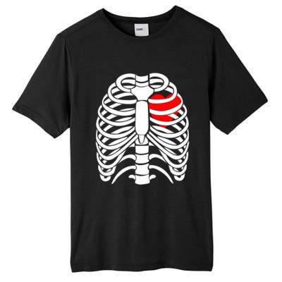 Skeleton Halloween Costume Gift Tall Fusion ChromaSoft Performance T-Shirt