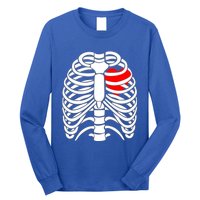 Skeleton Halloween Costume Gift Long Sleeve Shirt