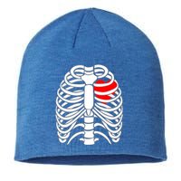 Skeleton Halloween Costume Gift Sustainable Beanie