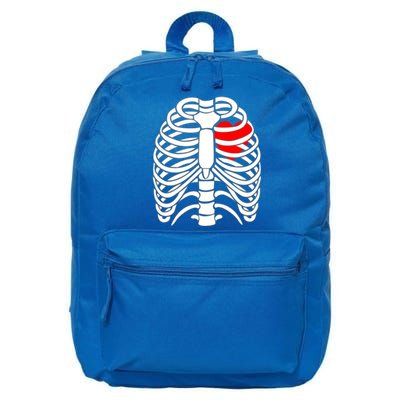 Skeleton Halloween Costume Gift 16 in Basic Backpack