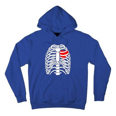 Skeleton Halloween Costume Gift Tall Hoodie