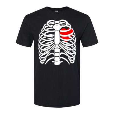 Skeleton Halloween Costume Gift Softstyle CVC T-Shirt