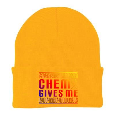 Secretly Hoping Chemo Gives Me Superpowers Melanoma Meaningful Gift Knit Cap Winter Beanie