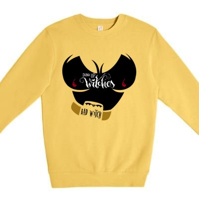 Sexy Halloween Costume Up Witches Gift Premium Crewneck Sweatshirt