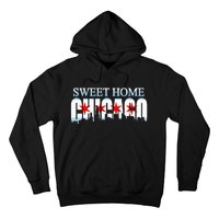 Sweet Home Chicago Flag Skyline Hoodie