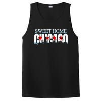 Sweet Home Chicago Flag Skyline PosiCharge Competitor Tank