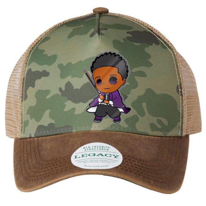 Shadow Hashira (Chibi) Long Sleeve Legacy Tie Dye Trucker Hat