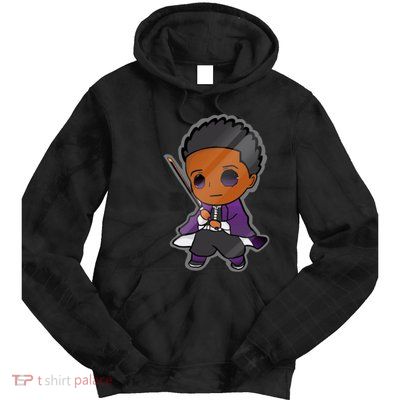 Shadow Hashira (Chibi) Long Sleeve Tie Dye Hoodie