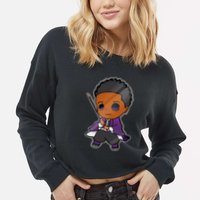 Shadow Hashira (Chibi) Long Sleeve Cropped Pullover Crew