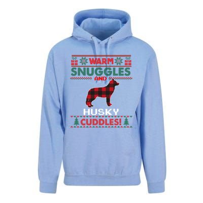 Siberian Husky Christmas Pajama Cute Gift Ugly Christmas Sweater Gift Unisex Surf Hoodie