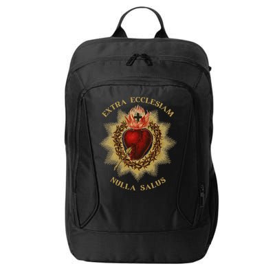 Roman Catholic Sacred Heart Conservative Gift City Backpack