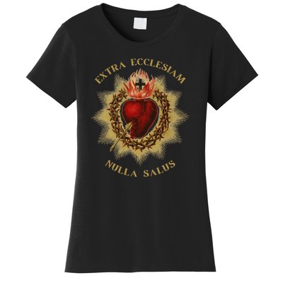 Roman Catholic Sacred Heart Conservative Gift Women's T-Shirt