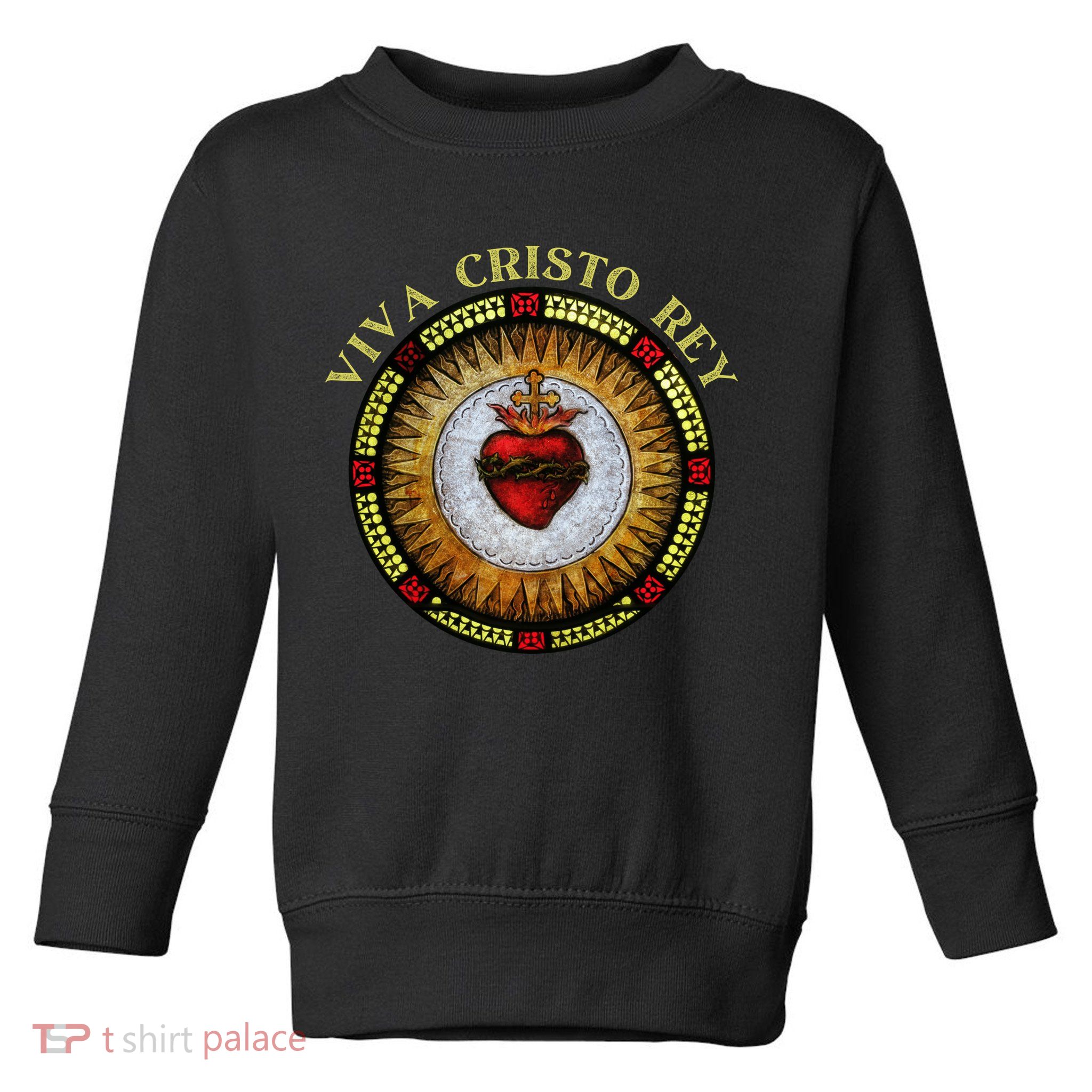 Sacred Heart Conservative Roman Catholic Gift Toddler Sweatshirt