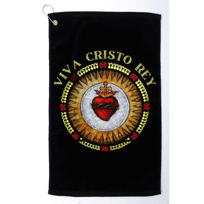 Sacred Heart Conservative Roman Catholic Gift Golf Towel