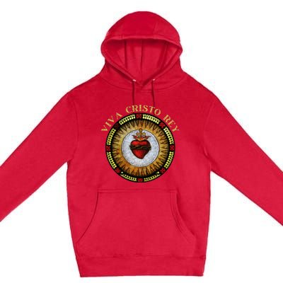 Sacred Heart Conservative Roman Catholic Gift Premium Pullover Hoodie