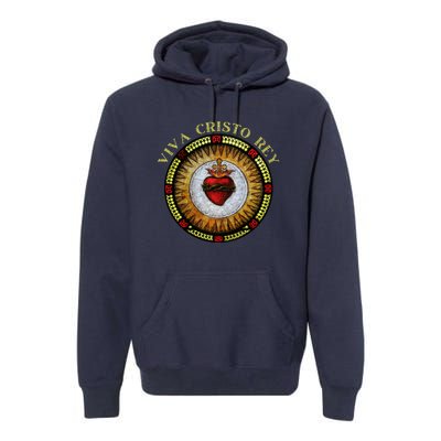 Sacred Heart Conservative Roman Catholic Gift Premium Hoodie