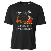 Spread Holiday Cheer with Hilarious Christmas Goats! Cooling Performance Crew T-Shirt