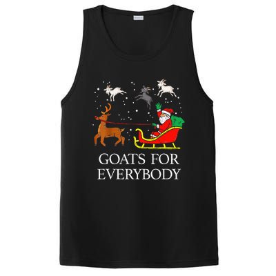 Spread Holiday Cheer with Hilarious Christmas Goats! PosiCharge Competitor Tank