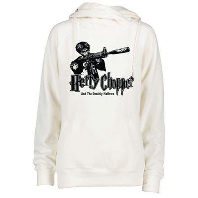 Snot Herry Chopper And The Deathly Hallows Womens Funnel Neck Pullover Hood