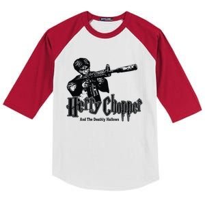 Snot Herry Chopper And The Deathly Hallows Kids Colorblock Raglan Jersey