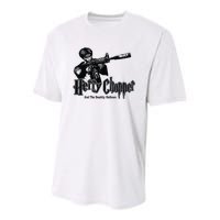 Snot Herry Chopper And The Deathly Hallows Youth Performance Sprint T-Shirt