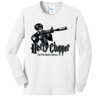 Snot Herry Chopper And The Deathly Hallows Kids Long Sleeve Shirt