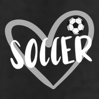 Soccer Heart Cool Gift 7 Panel Mesh Trucker Snapback Hat