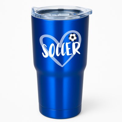 Soccer Heart Cool Gift Tumbler