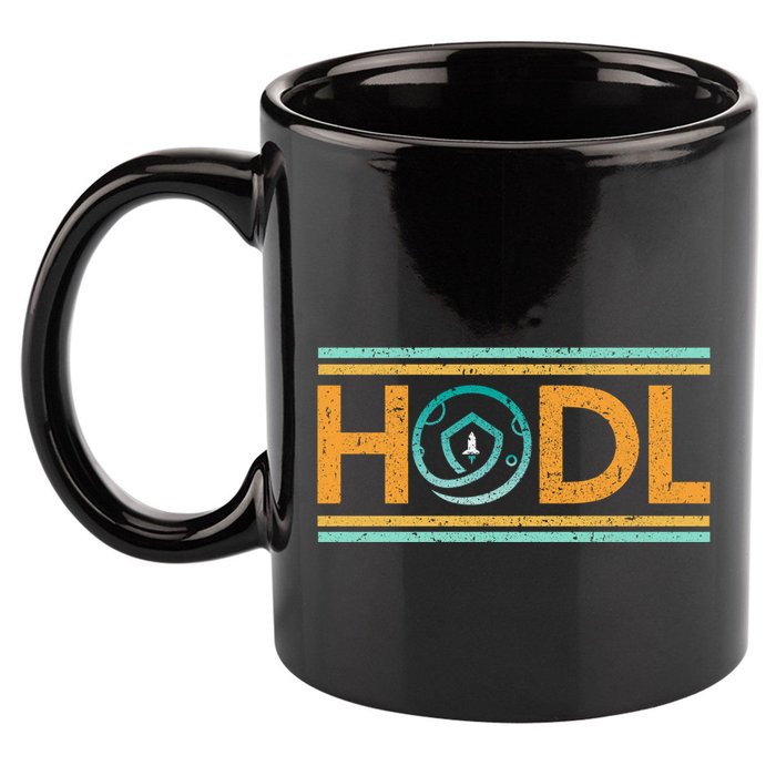 Safemoon HODL Cryptocurrency 11oz C Handle Ceramic Mug