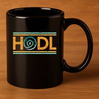 Safemoon HODL Cryptocurrency 11oz C Handle Ceramic Mug