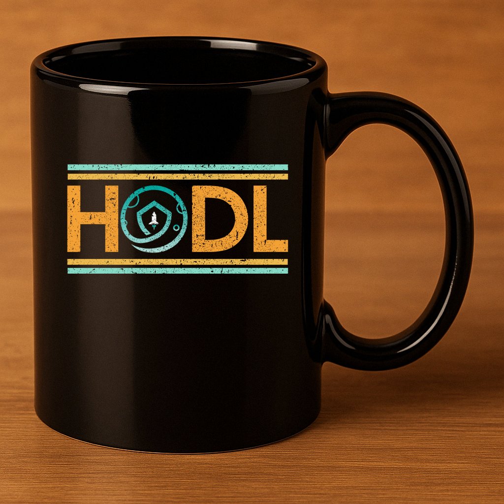 Safemoon HODL Cryptocurrency 11oz C Handle Ceramic Mug