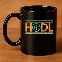 Safemoon HODL Cryptocurrency 11oz C Handle Ceramic Mug