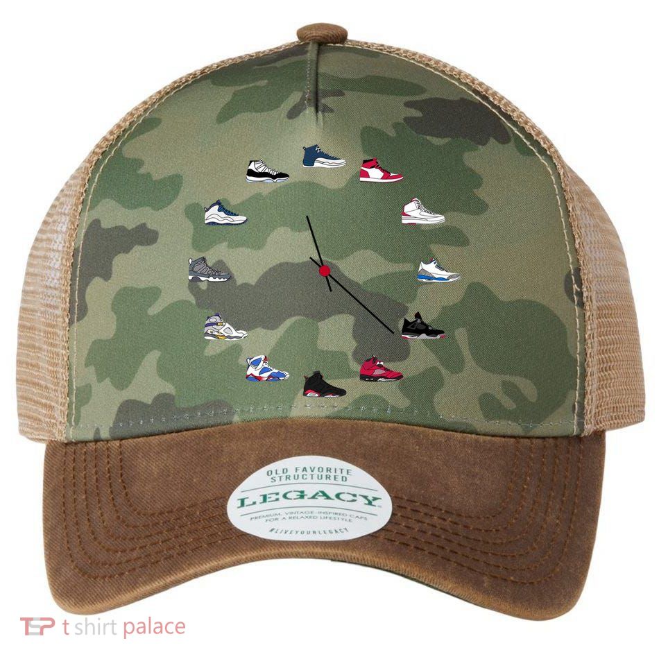 Sneaker Head Clock Legacy Tie Dye Trucker Hat