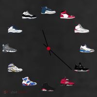 Sneaker Head Clock 11oz C Handle Ceramic Mug