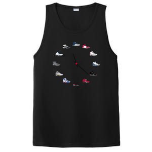 Sneaker Head Clock PosiCharge Competitor Tank