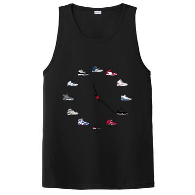Sneaker Head Clock PosiCharge Competitor Tank