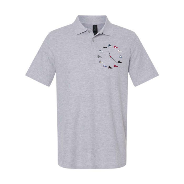 Sneaker Head Clock Softstyle Adult Sport Polo