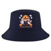 Spooky Halloween Chicken Pumpkin Farm Chick Or Treat Cool Comfort Performance Bucket Hat