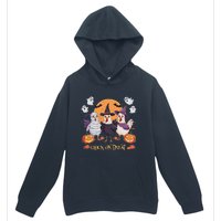 Spooky Halloween Chicken Pumpkin Farm Chick Or Treat Urban Pullover Hoodie