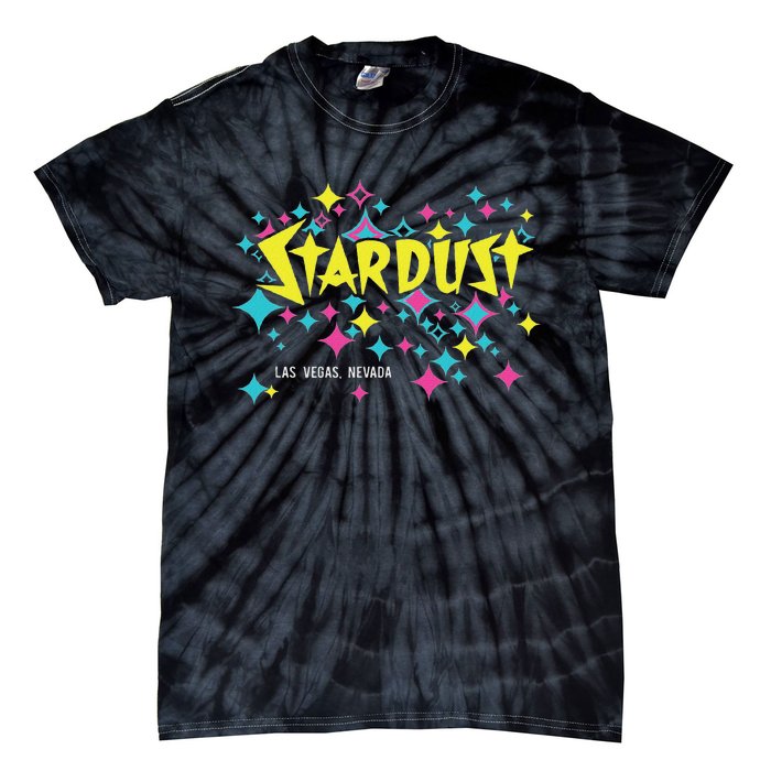 Stardust Hotel Casino Vintage Sign Retro Las Vegas Tie-Dye T-Shirt