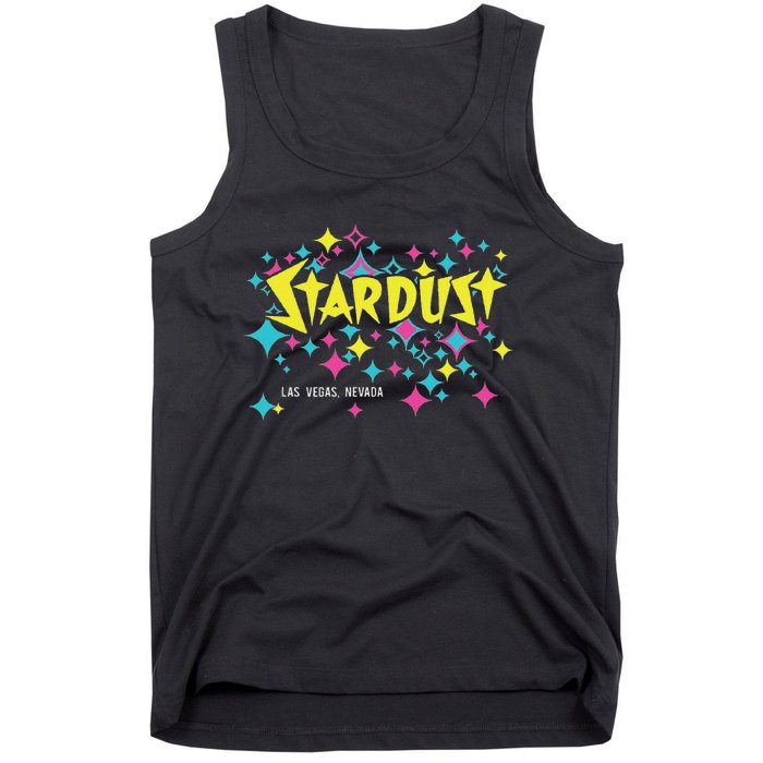 Stardust Hotel Casino Vintage Sign Retro Las Vegas Tank Top