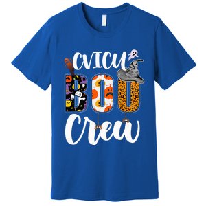 Spooky Halloween Crew for CVICU Nurses Premium T-Shirt