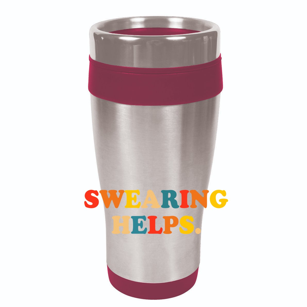 Swearing Helps Cute Gift Sustainable Knit Beanie